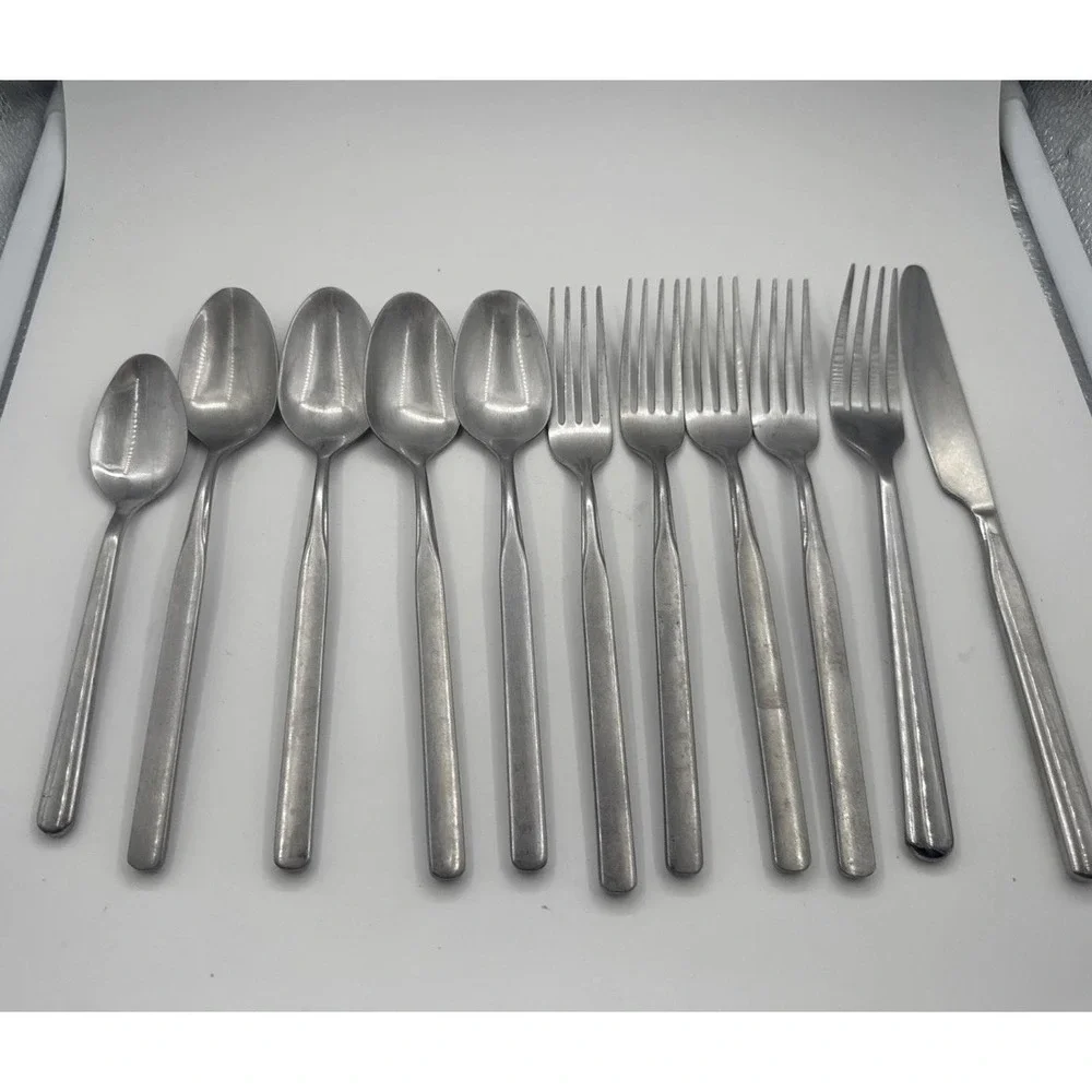 Cambridge Stainless Steel Flatware Gilda Knive Fork Spoon‎ Minimalist